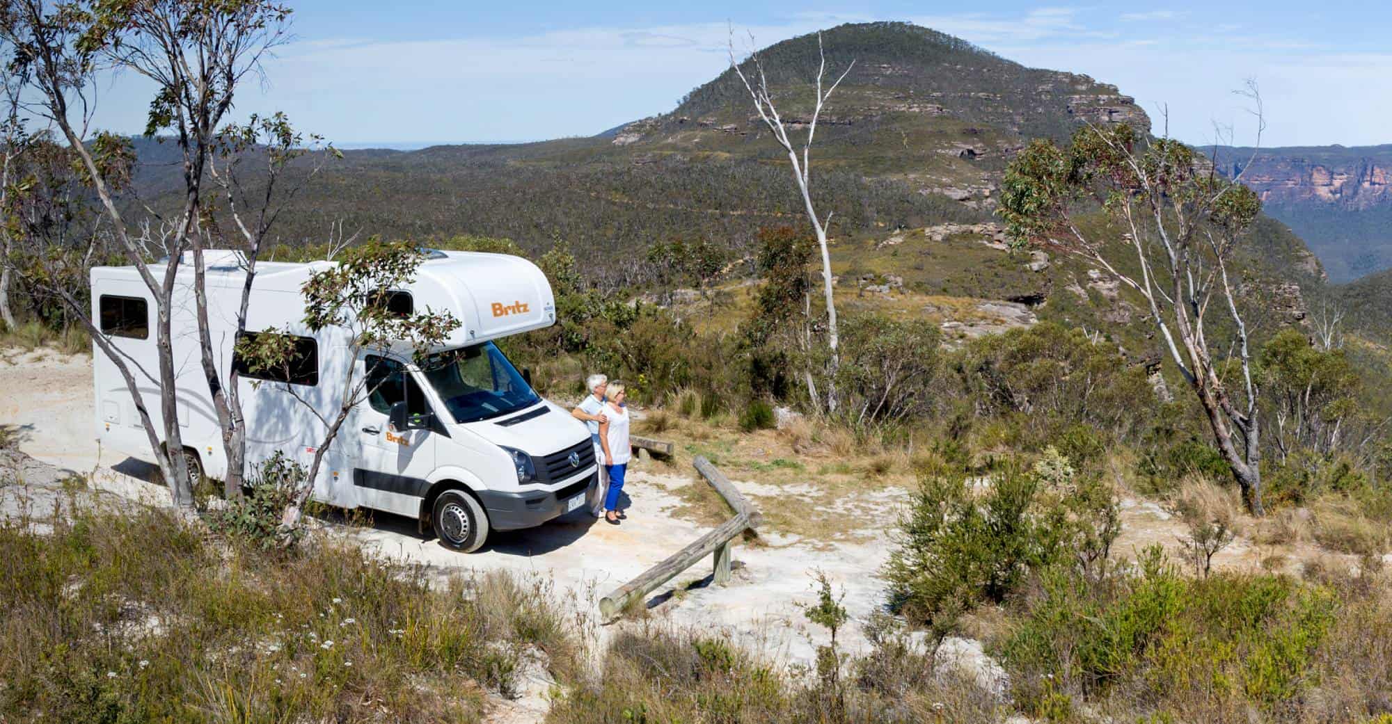 motorhome hire australia mountains