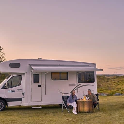 Couple on Mobile Home / Campervan